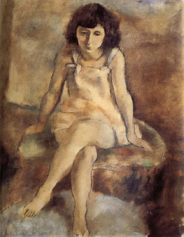 Jules Pascin Be seated lass oil painting picture